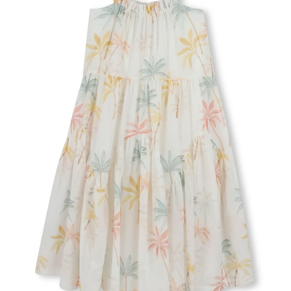 платье с принтом