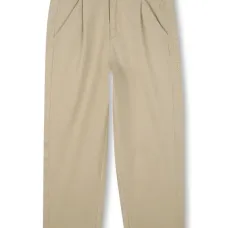 Твиловые брюки прямого кроя