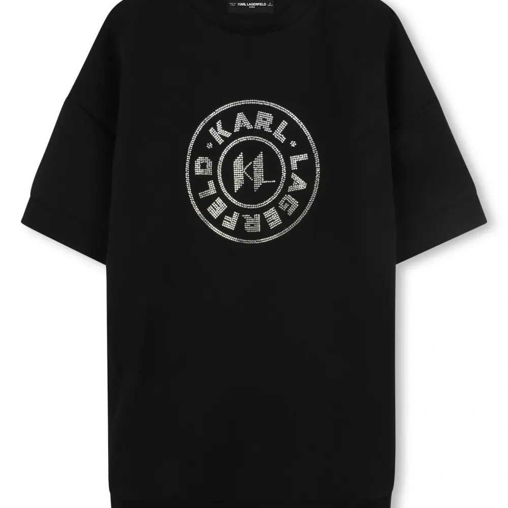 Платье-футболка с логотипом