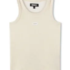 Топ с нашивкой-логотипом