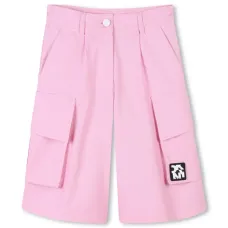 Шорты с нашивкой-логотипом