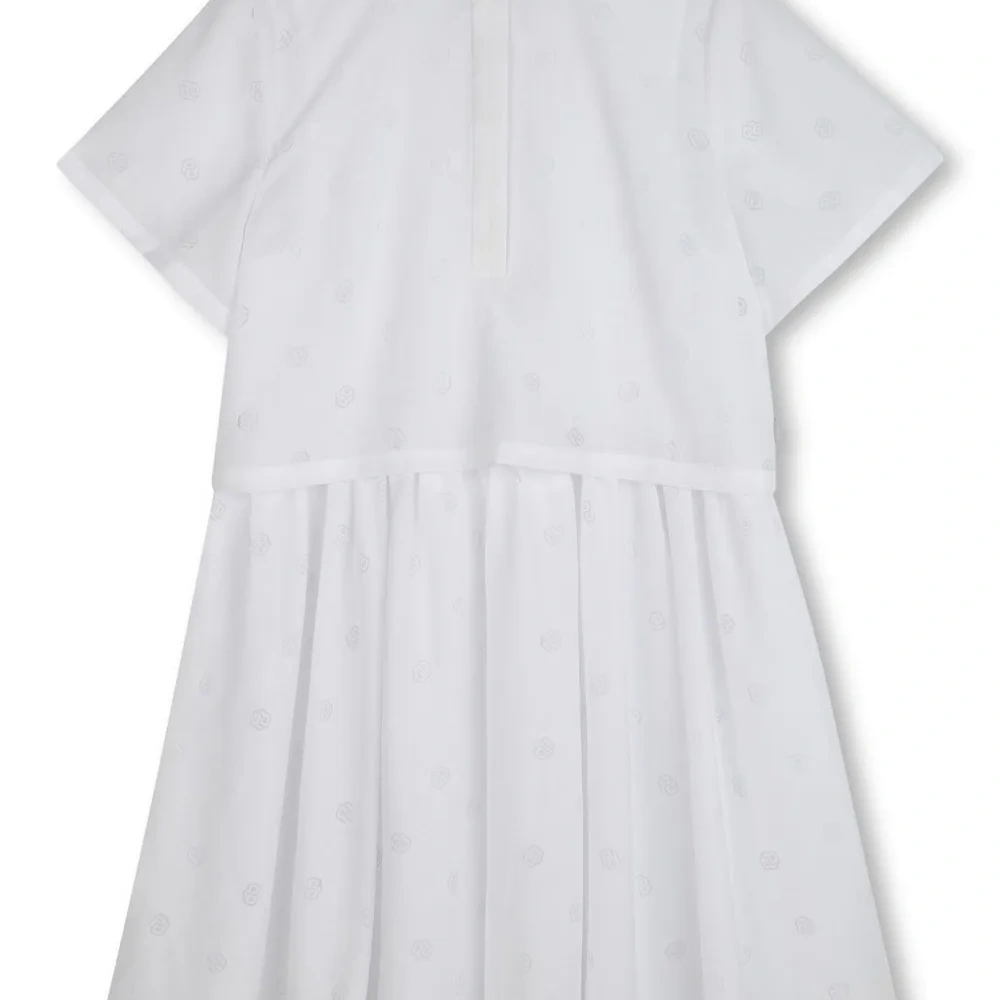 Платье с монограммой