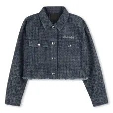 Джинсовая куртка с логотипом 4G