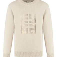 Джемпер с перфорацией 4G