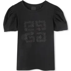 Футболка с объемными рукавами