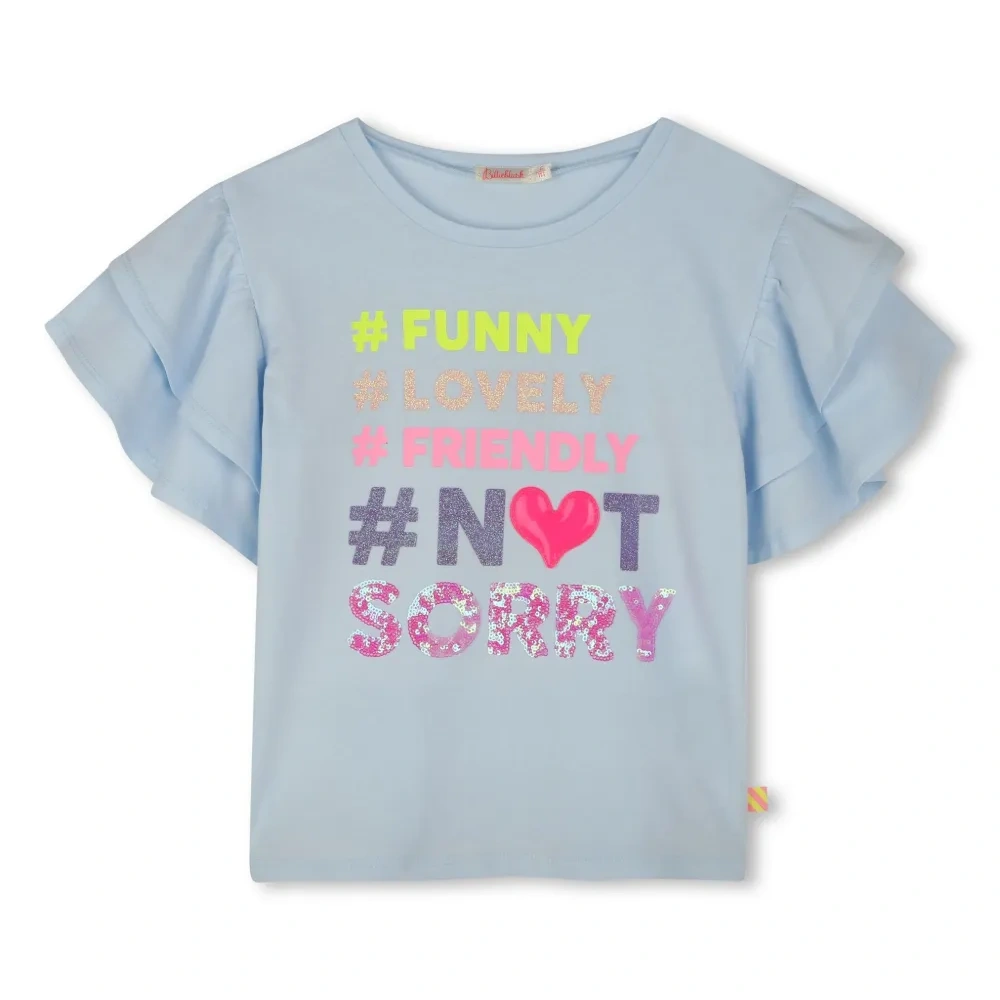 Футболка с пайетками