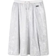 Юбка миди с логотипом