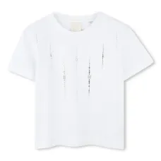 Футболка со стразами