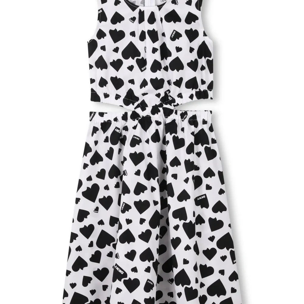 Платье с принтом Heart of NY