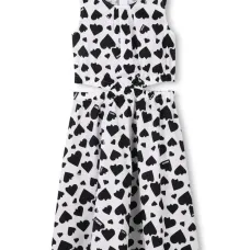 Платье с принтом Heart of NY