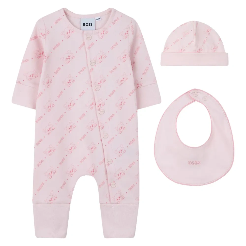 Комплект для новорожденного с логотипом