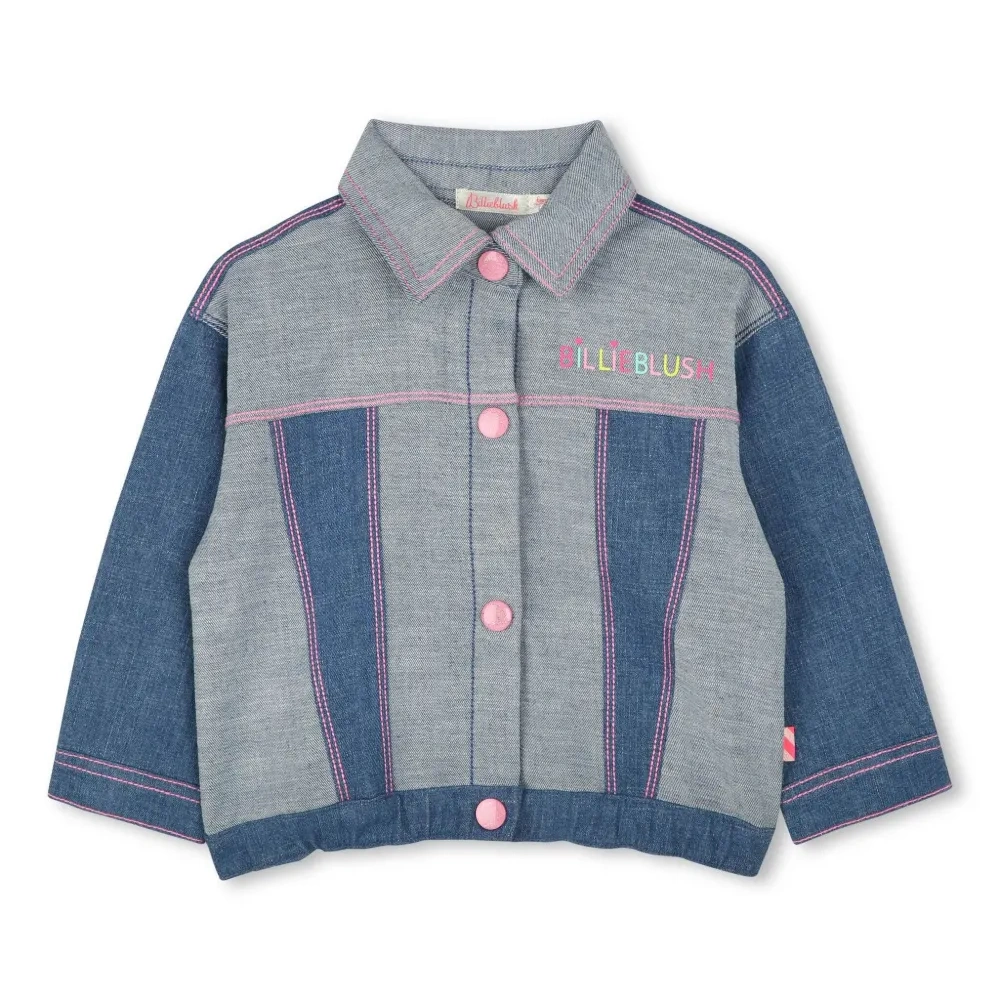 Джинсовая куртка с вышивкой