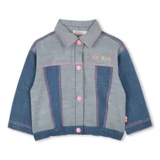 Джинсовая куртка с вышивкой