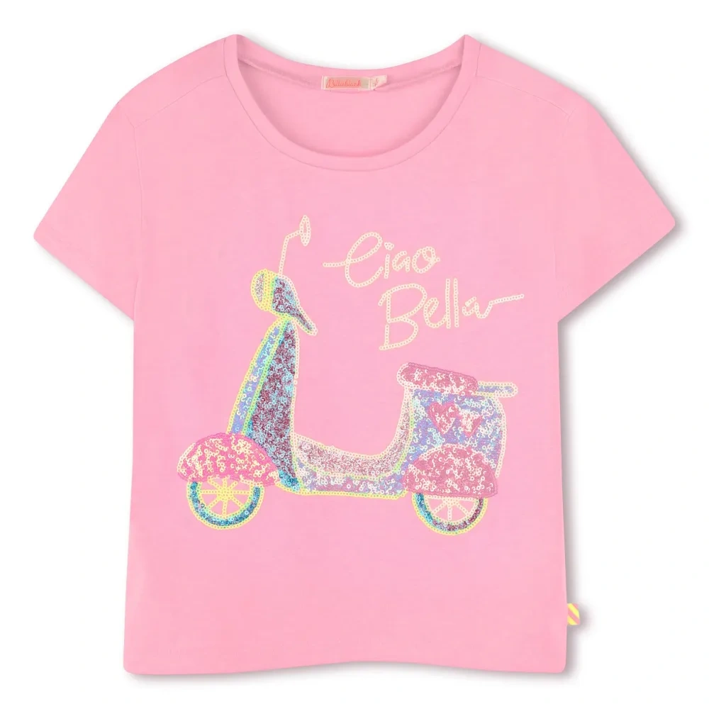 Футболка с пайетками