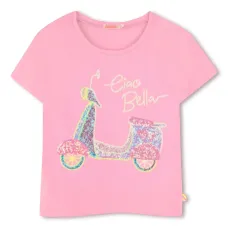 Футболка с пайетками