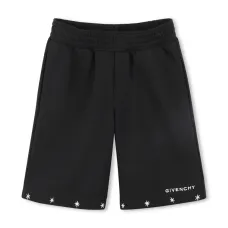 Шорты с вышитым логотипом