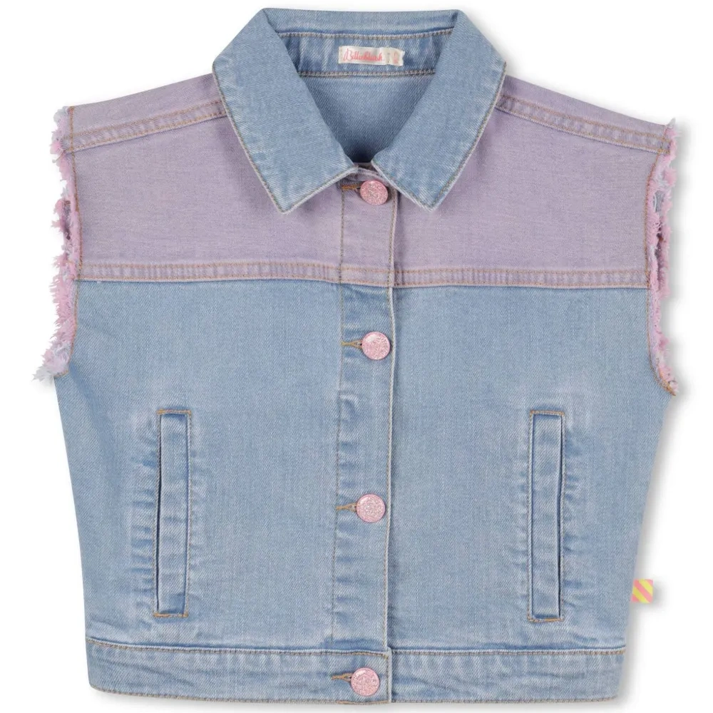 Жилет с пайетками