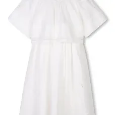 Платье с английской вышивкой