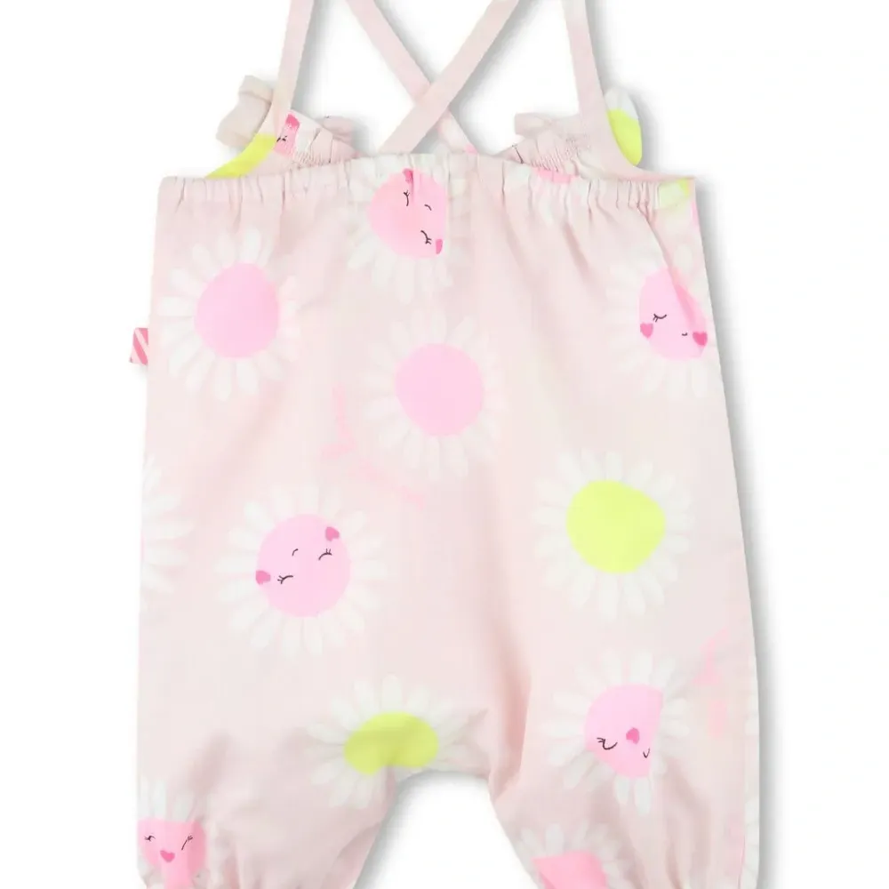 Комбинезон с цветочным принтом