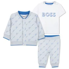 Комплект из топа и брюк с логотипом