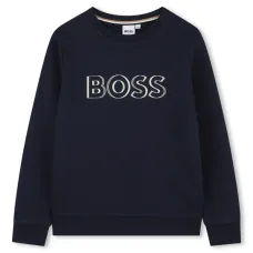 Толстовка с тисненым логотипом