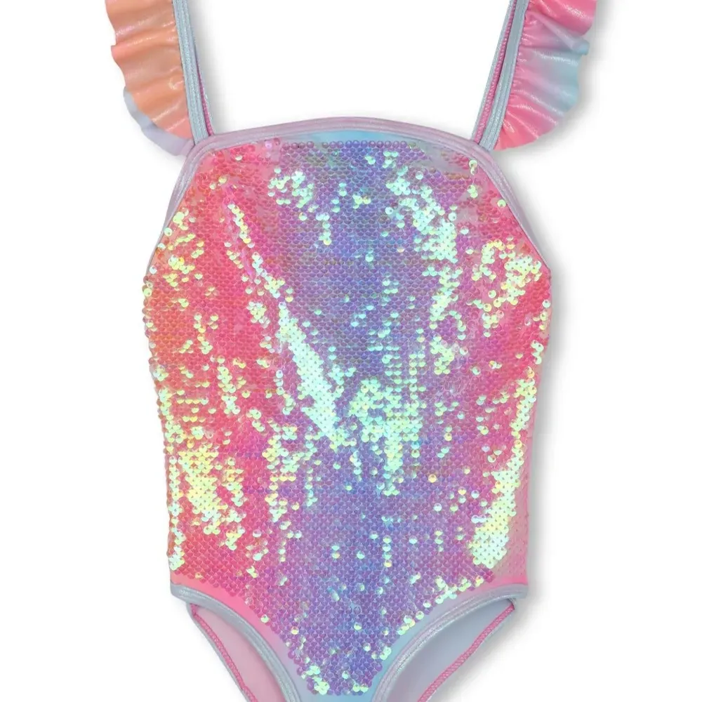 Купальник с пайетками