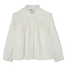 Блузка с оборками