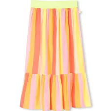 Юбка макси в полоску