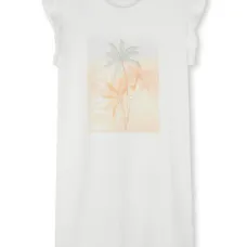 Платье с рукавами кап