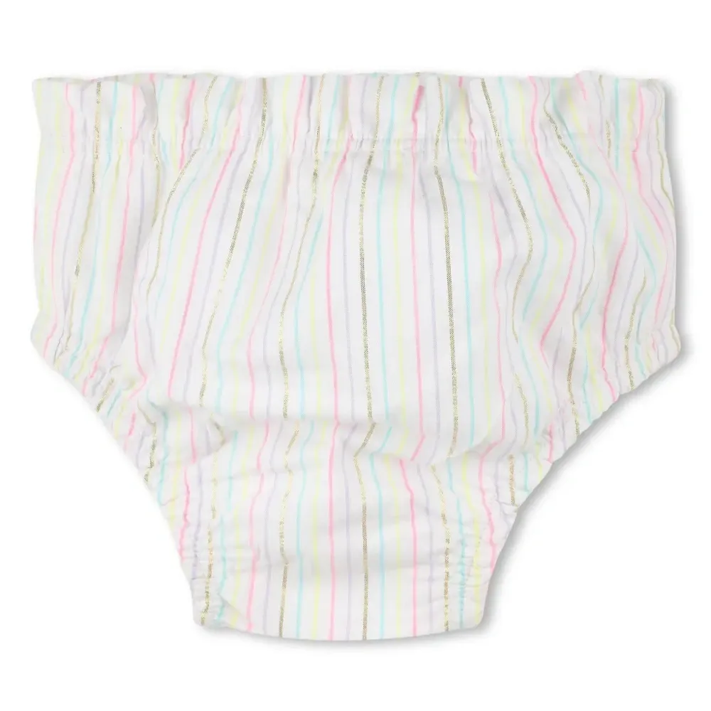 Комплект из платья и блумеров в полоску Комплект из платья и блумеров в полоску