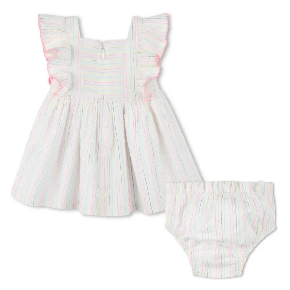 Комплект из платья и блумеров в полоску Комплект из платья и блумеров в полоску