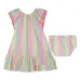Комплект из платья и блумеров в полоску Комплект из платья и блумеров в полоску