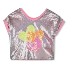 Футболка с пайетками