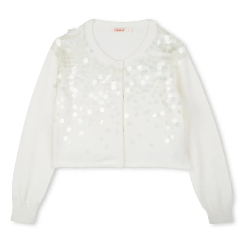 Кардиган с пайетками