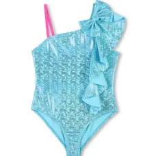 Купальник с оборками