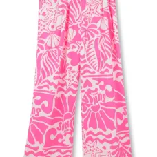 Брюки с принтом