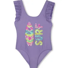 Купальник с оборками