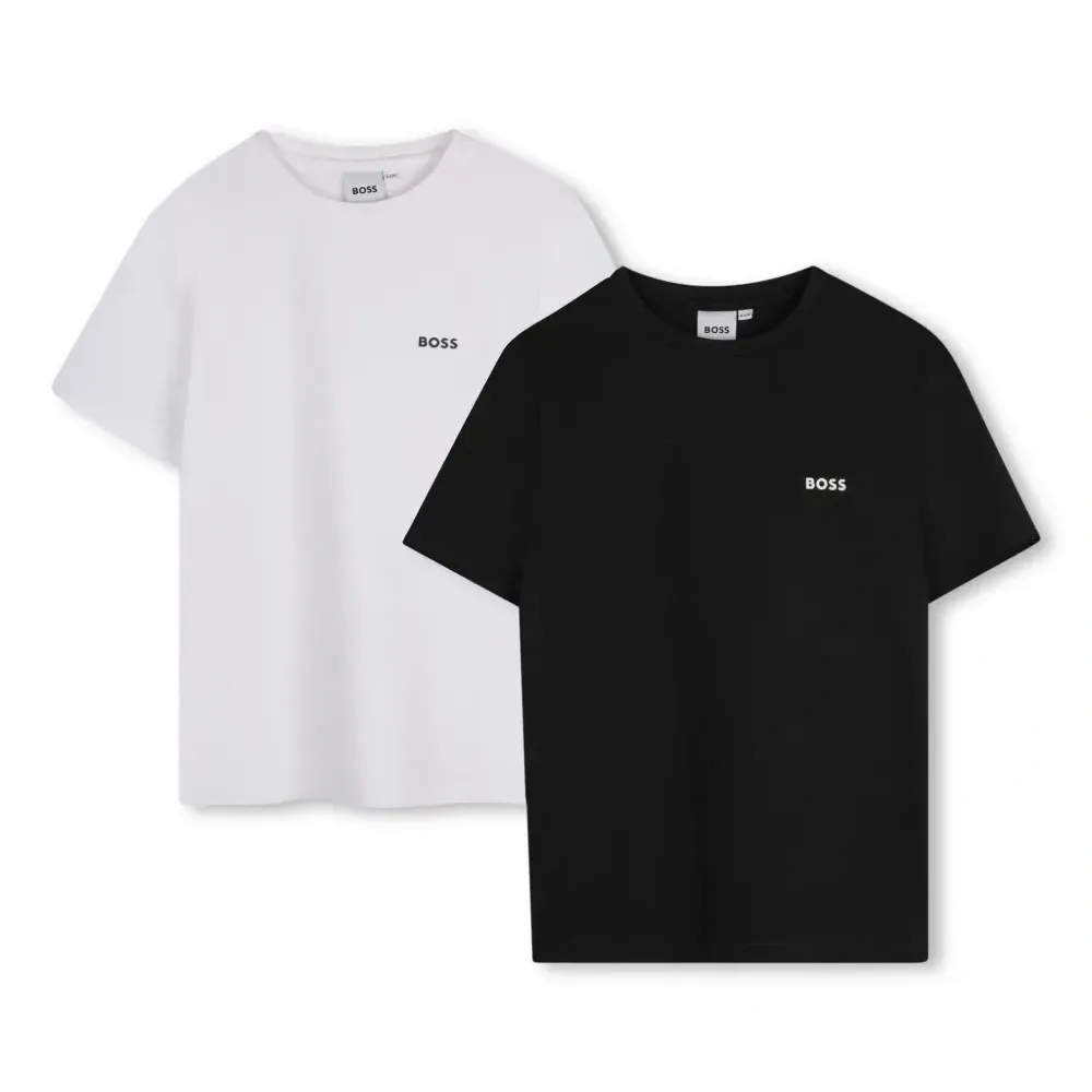 Комплект из двух футболок с логотипом