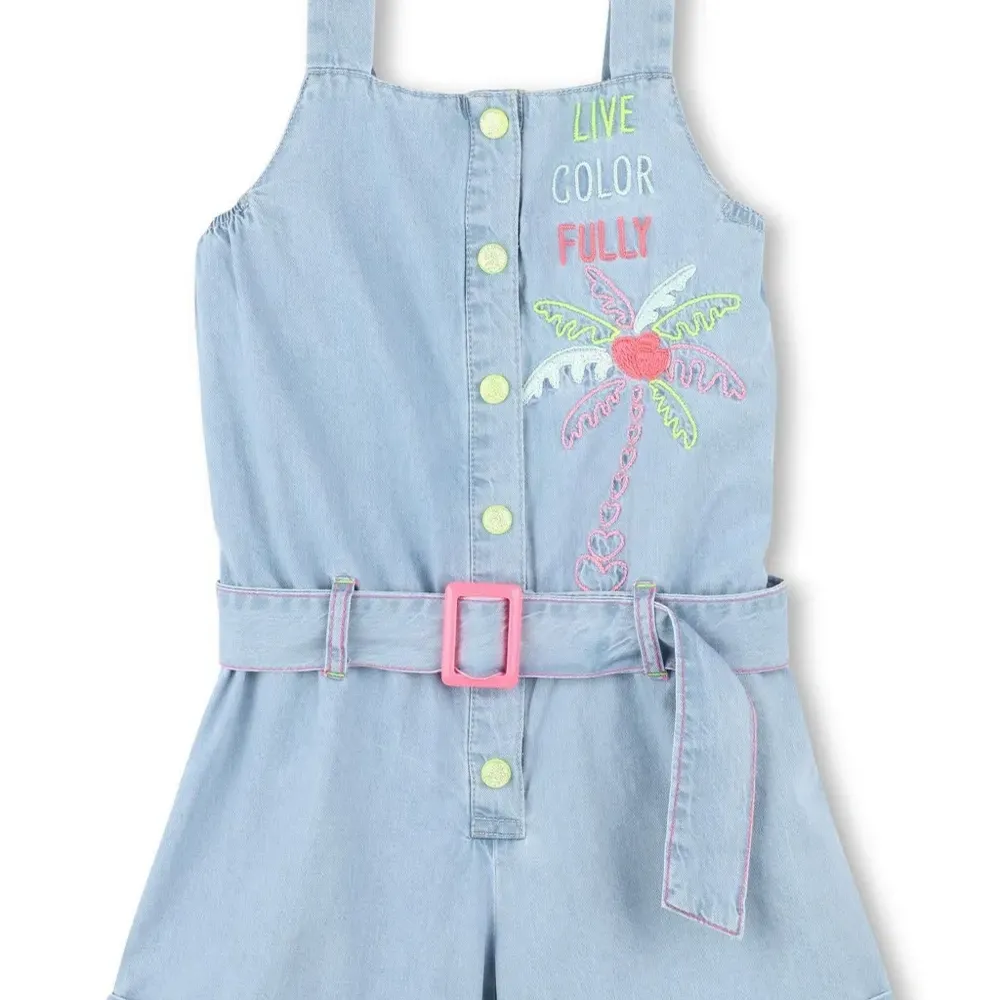 Ромпер с вышивкой