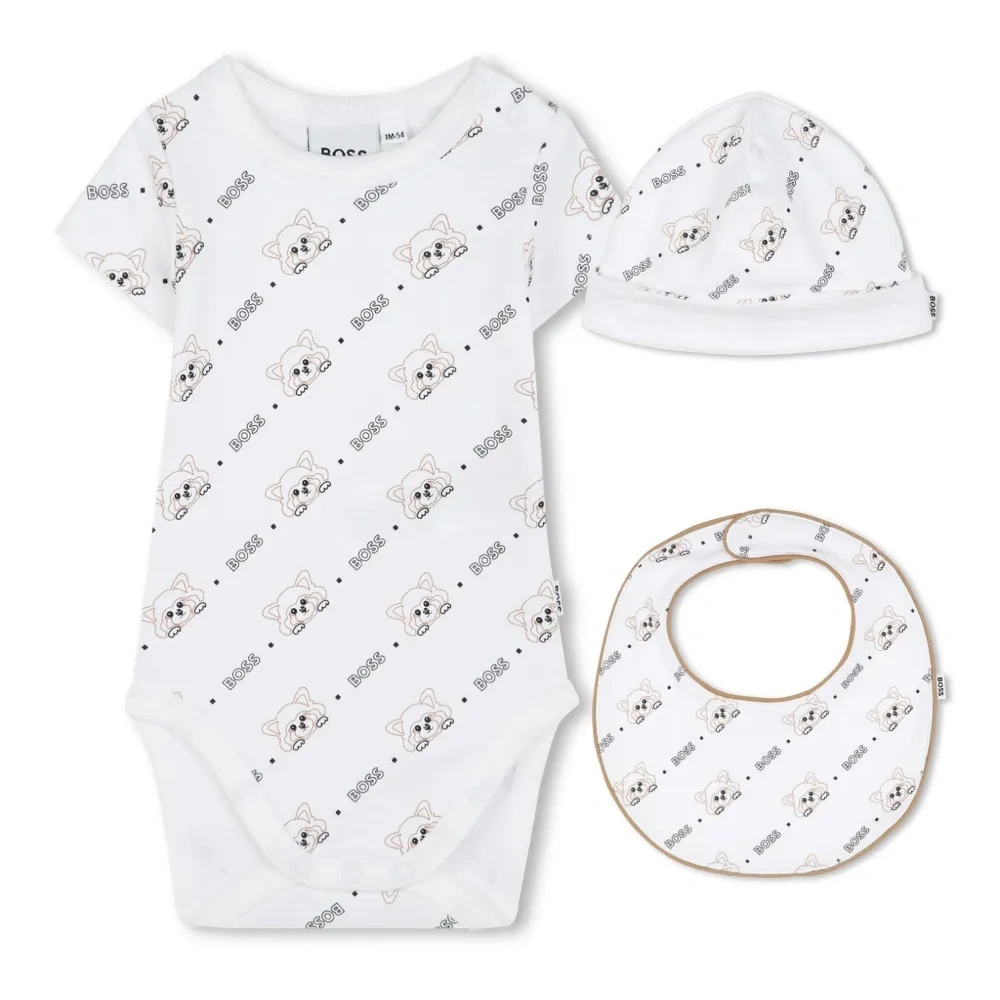 Комплект для новорожденного с логотипом