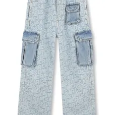 Джинсы с логотипом