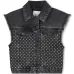 Жилет со стразами