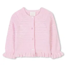 Жаккардовый кардиган Жаккардовый кардиган