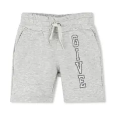 Шорты с вышитым логотипом