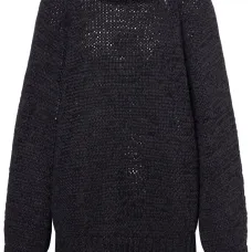 Свитер с круглым вырезом