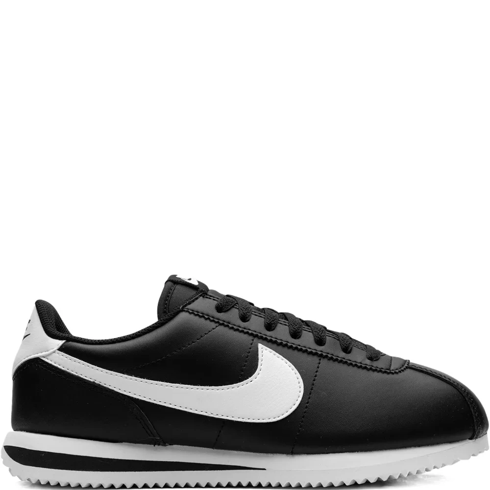 кроссовки Cortez Leather Black/White
