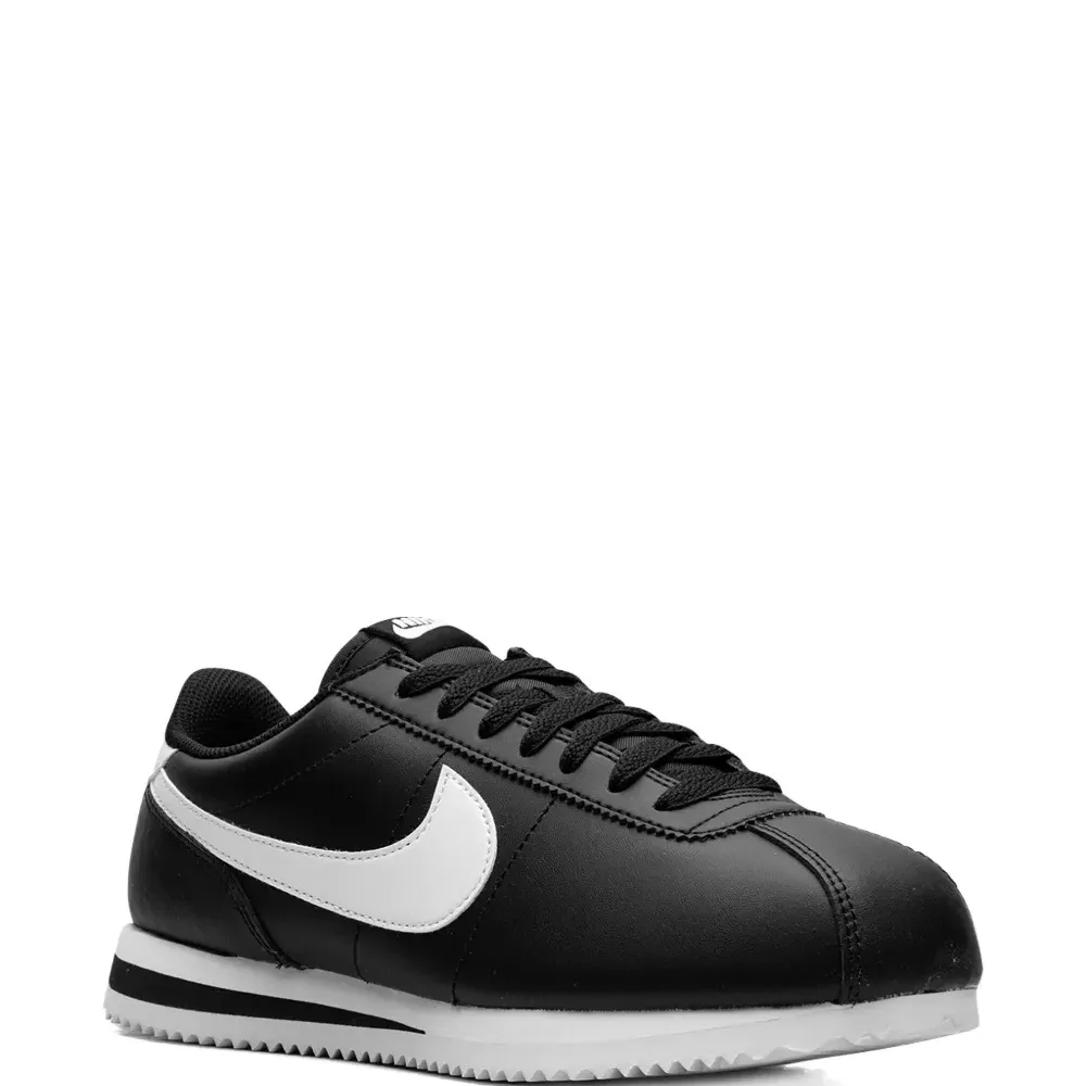 кроссовки Cortez Leather Black/White