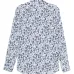Рубашка с цветочным принтом