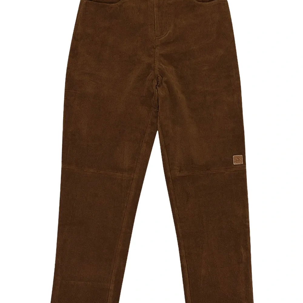 Вельветовые брюки прямого кроя