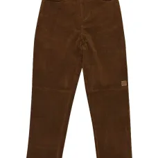 Вельветовые брюки прямого кроя